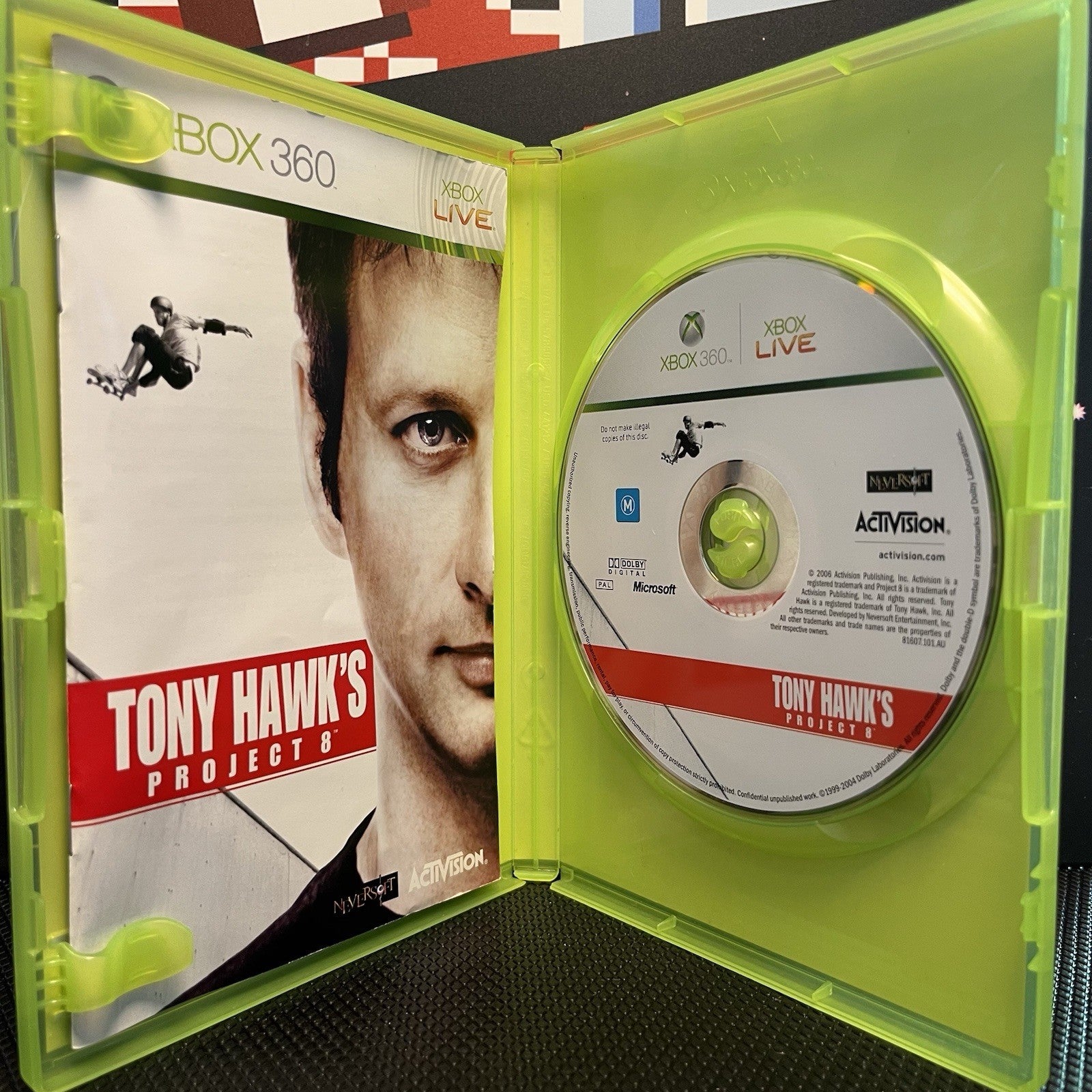Tony Hawk's Project 8 W.Manual Xbox 360