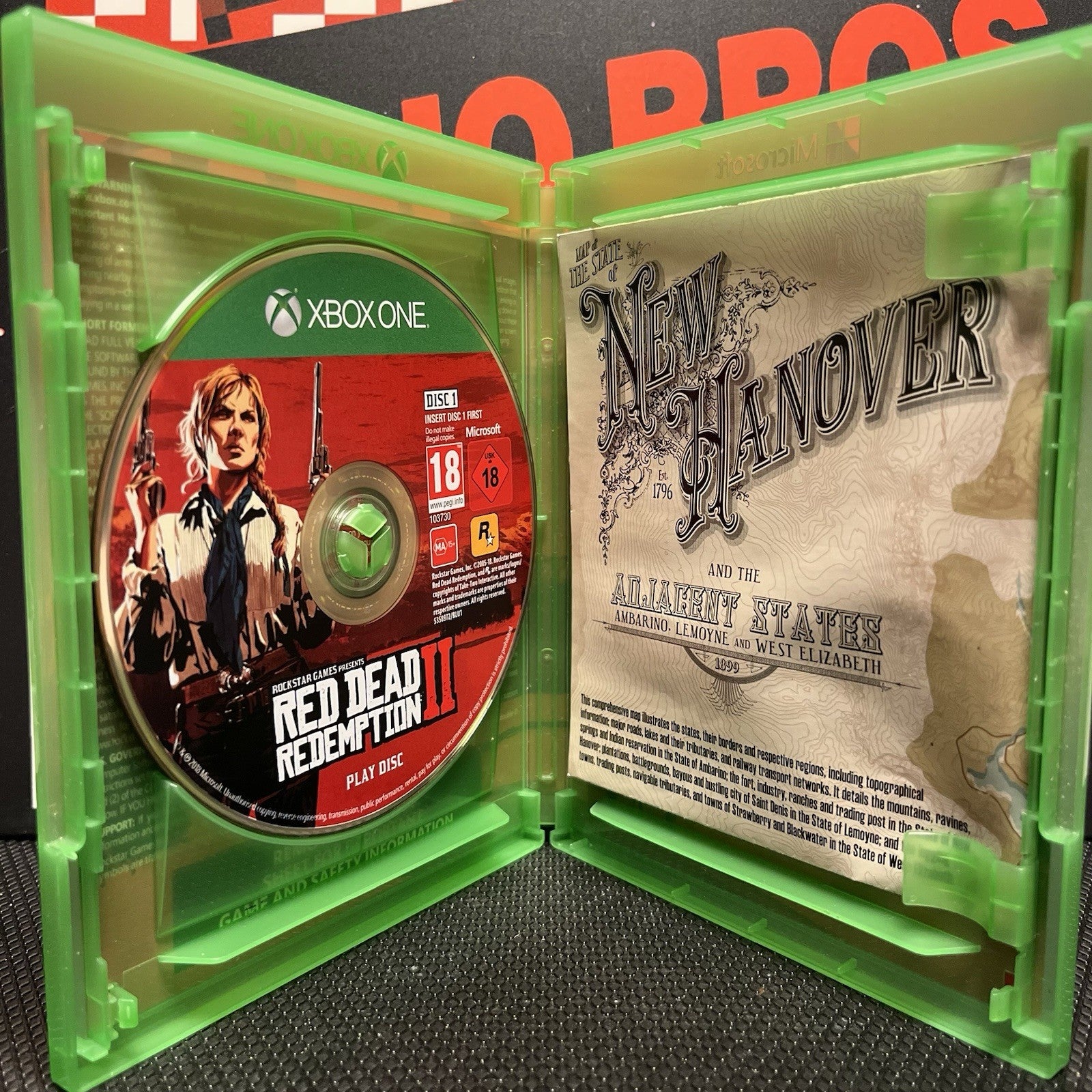 Red Dead Redemption 2 W.Map Xbox One