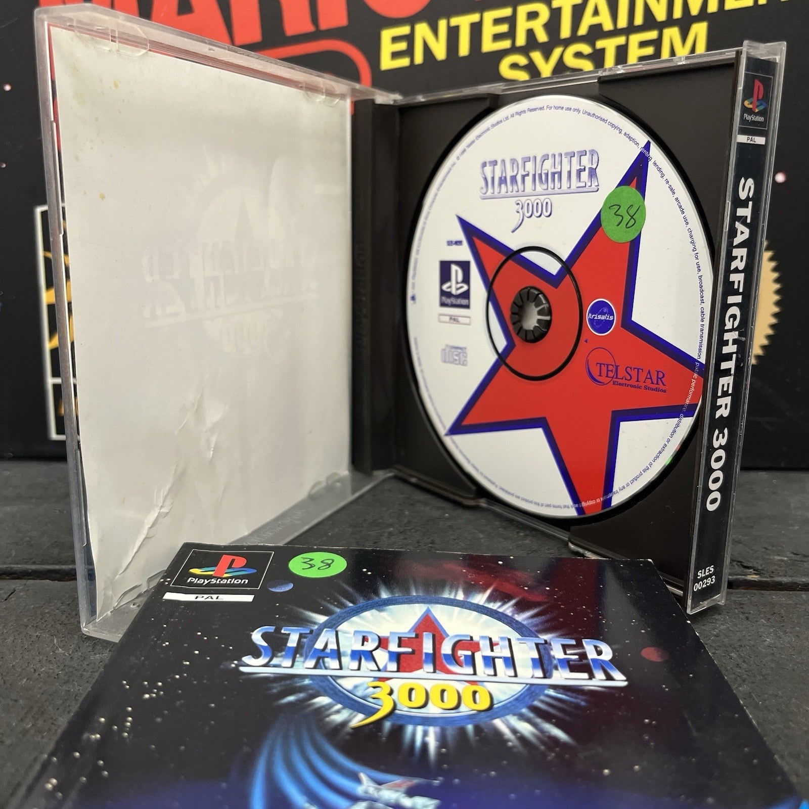 Starfighter 3000 W.Manual PlayStation 1