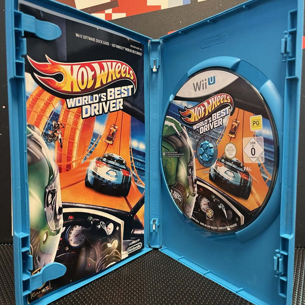 Hot Wheels World's Best Driver W.Manual Nintendo Wii U