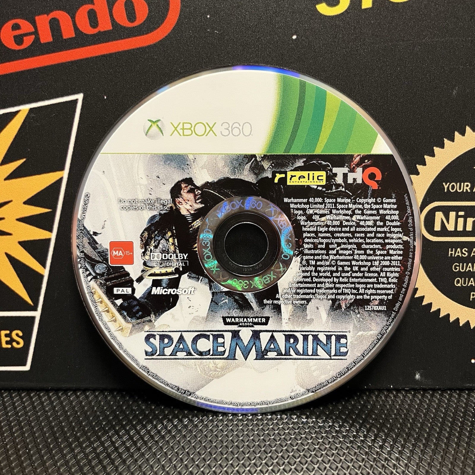 Space Marine W.Manual Xbox 360