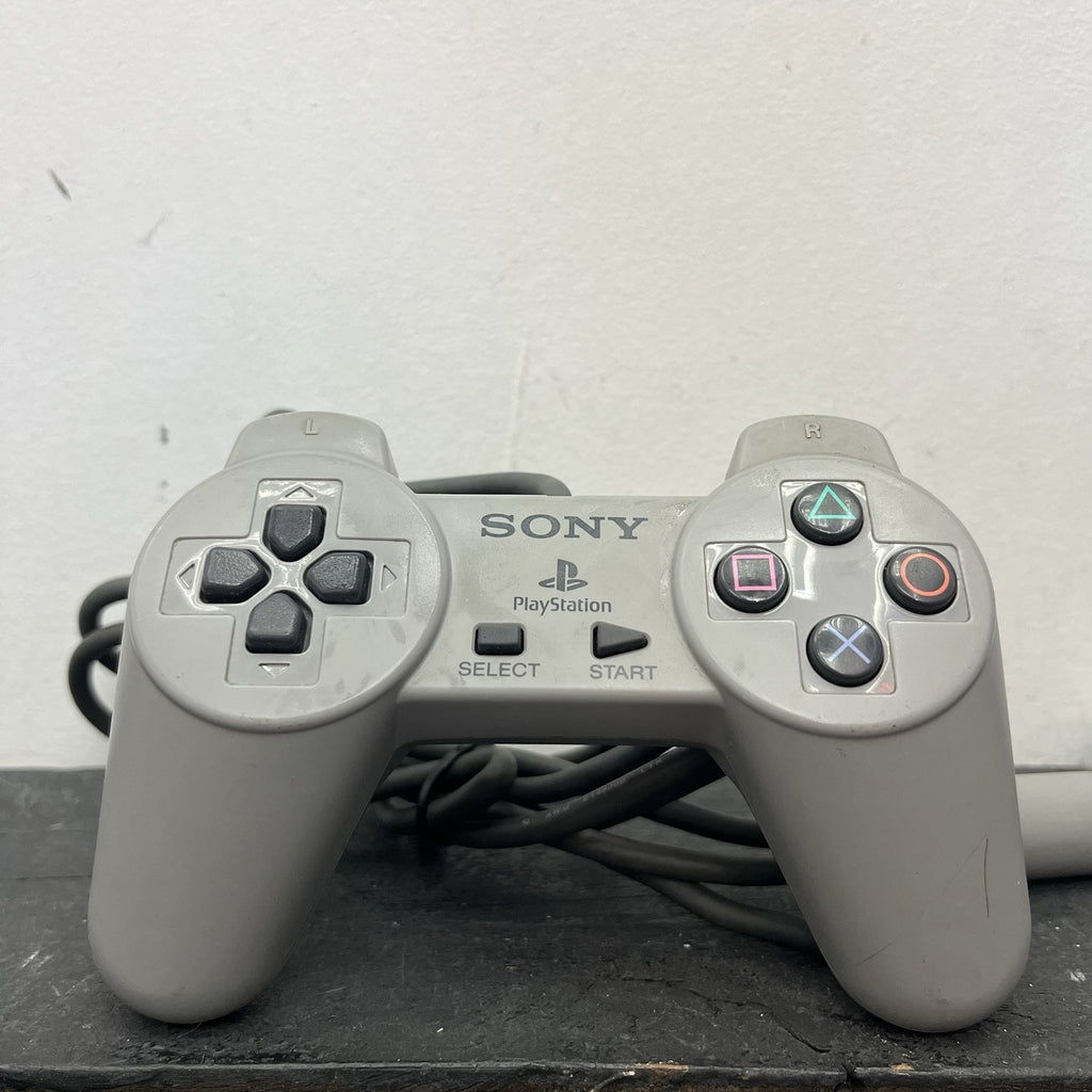 PlayStation 1 Console SCPH-7502 W.Controller & Game Mem Card & Leads Console