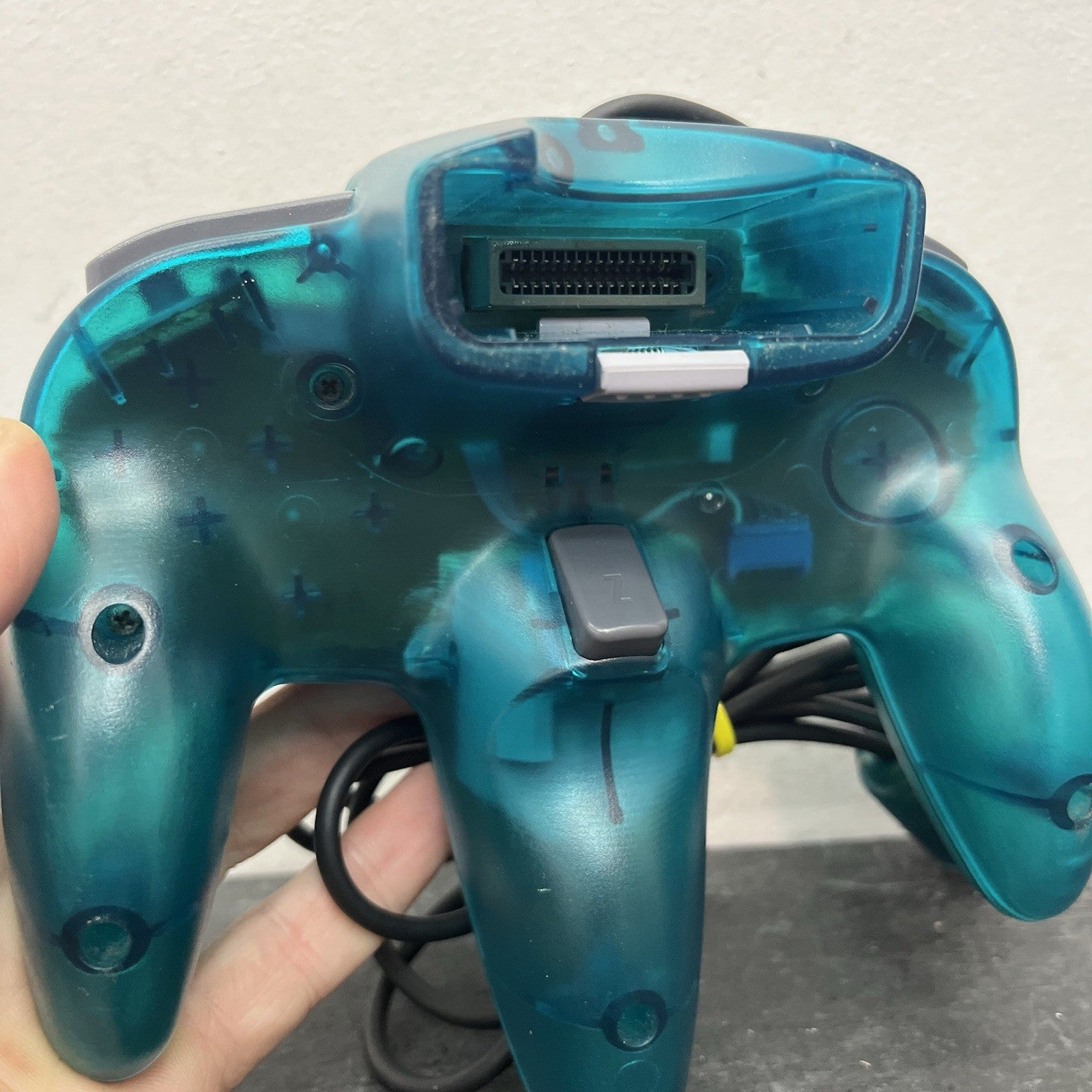 Nintendo 64 Funtastic Ice Blue Console With Matching Controller Game & Leads