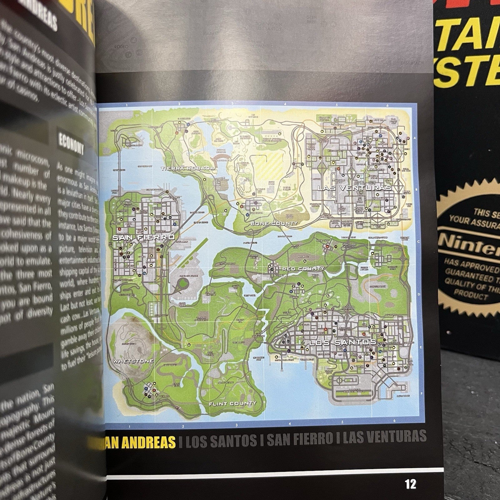 Grand Theft Auto San Andreas GTA PC W.MAP Video Game NO GAME