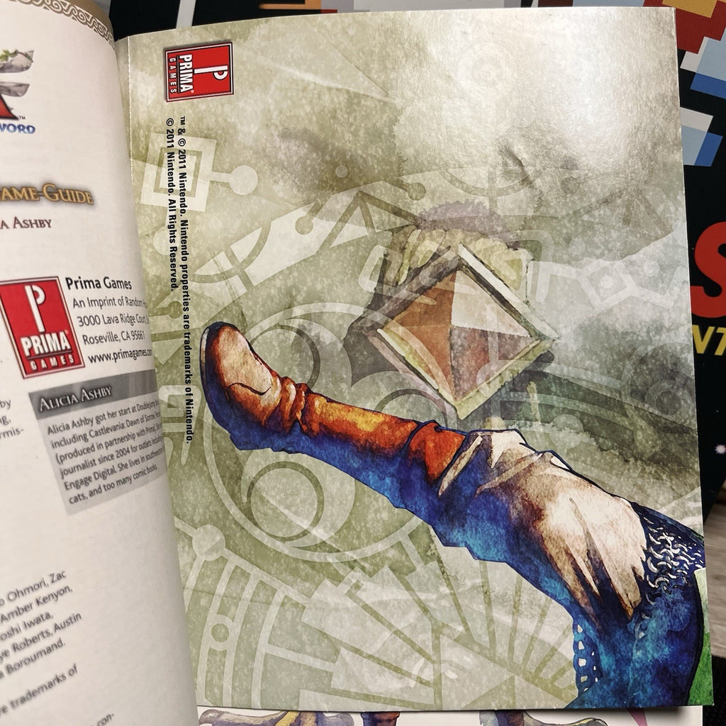 The Legend Of Zelda Skyward Sword Premiere Edition Guide W.Poster