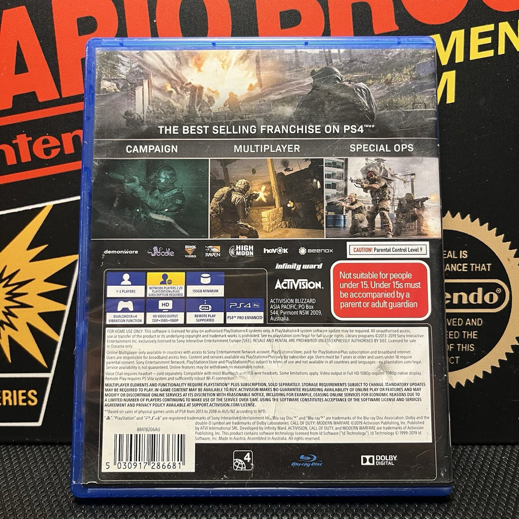 Call Of Duty Modern Warfare Vanguard & Cold War PlayStation 4