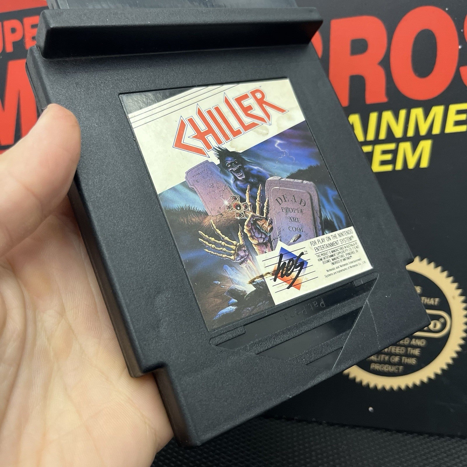 Chiller Nintendo Entertainment System Nes HES RARE GAME