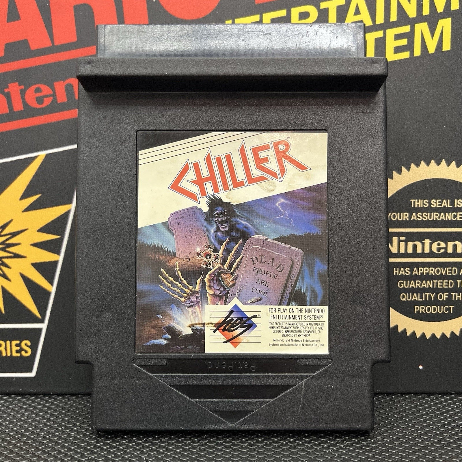 Chiller Nintendo Entertainment System Nes HES RARE GAME