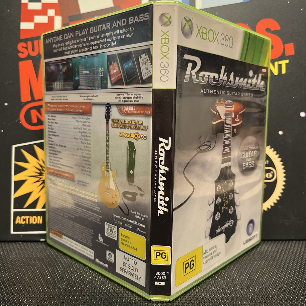 Rocksmith W.Manual Xbox 360
