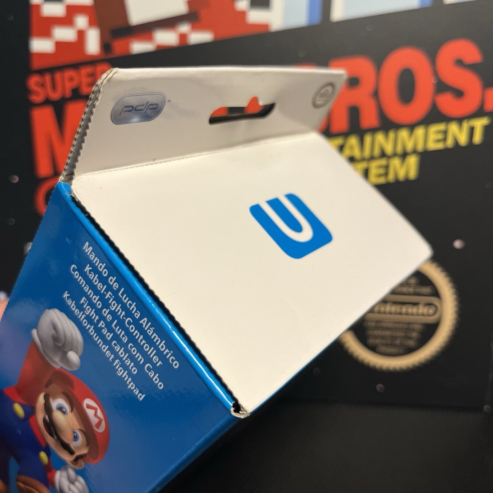 Brand New Sealed Nintendo Wii U Mario Wired Fight Pad