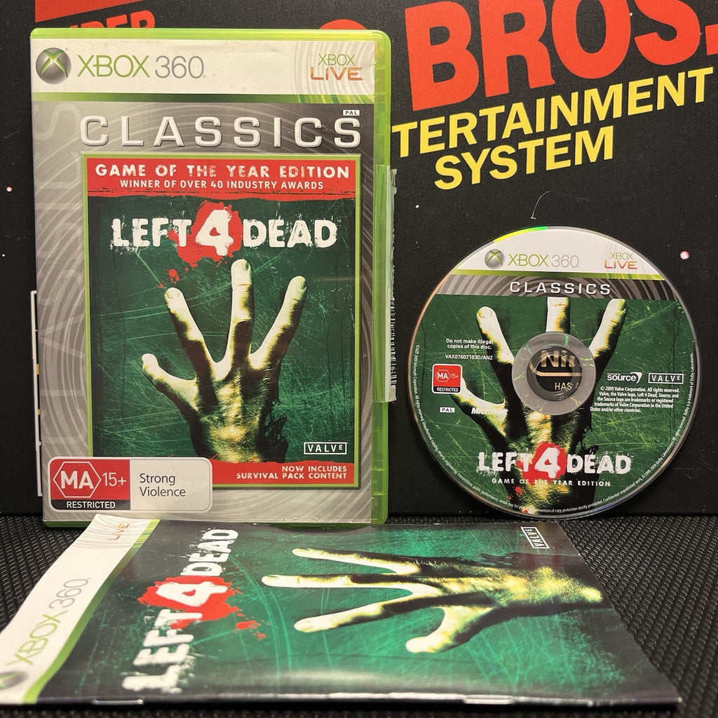 Left 4 Dead Game Of The Year Edition W.Manual Xbox 360