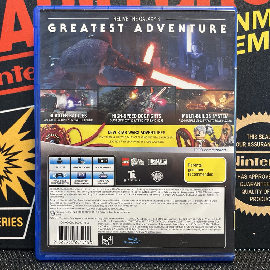 Lego Star Wars The Force Awakens PlayStation 4