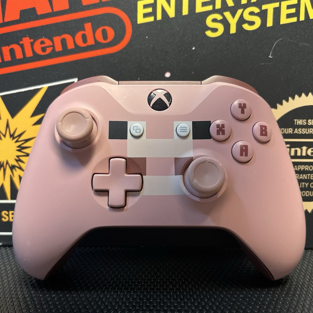 Microsoft XBox One Wireless Controller Minecraft Pig Special Edition