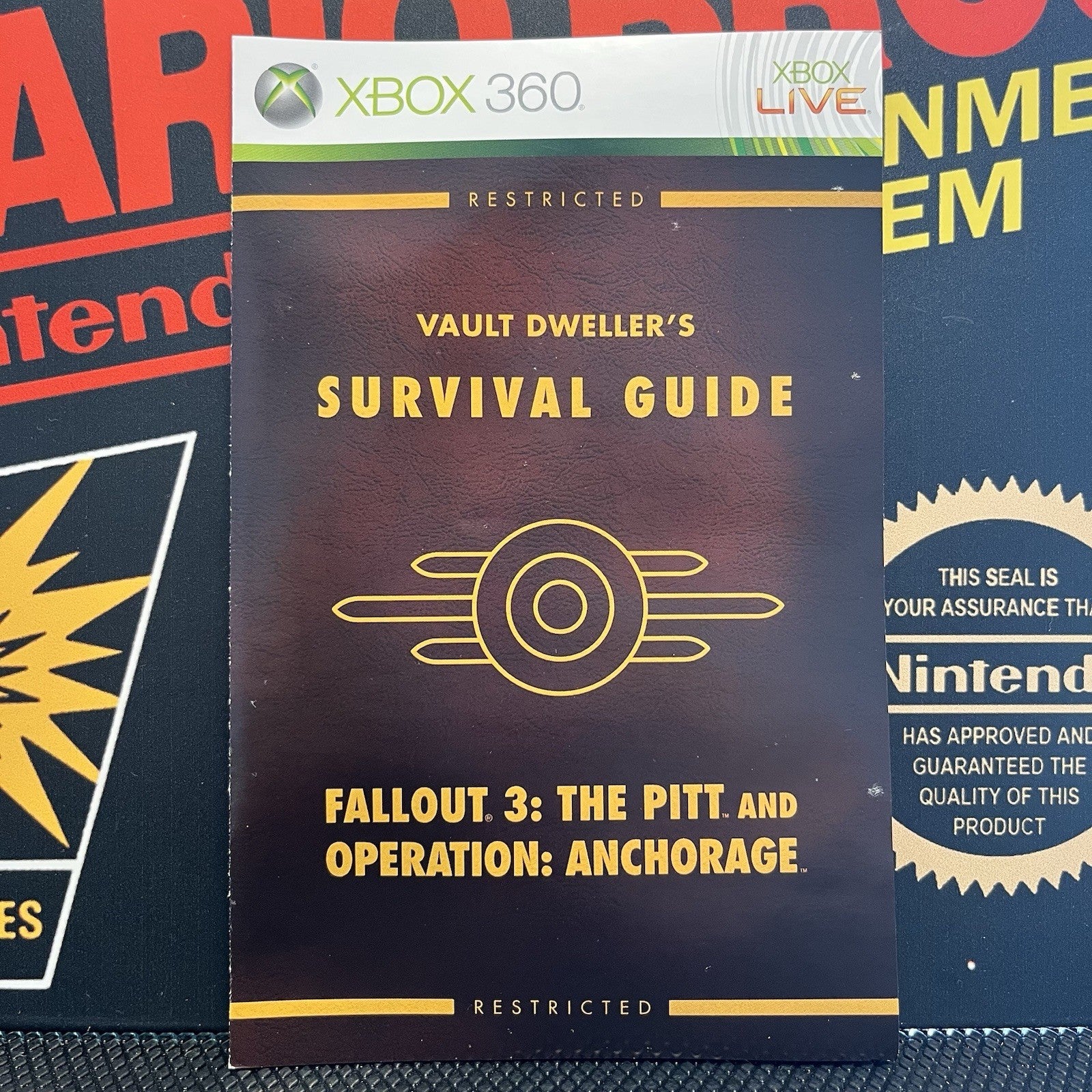 Fallout 3 W.2 Expansion Packs W.Manuals Xbox 360