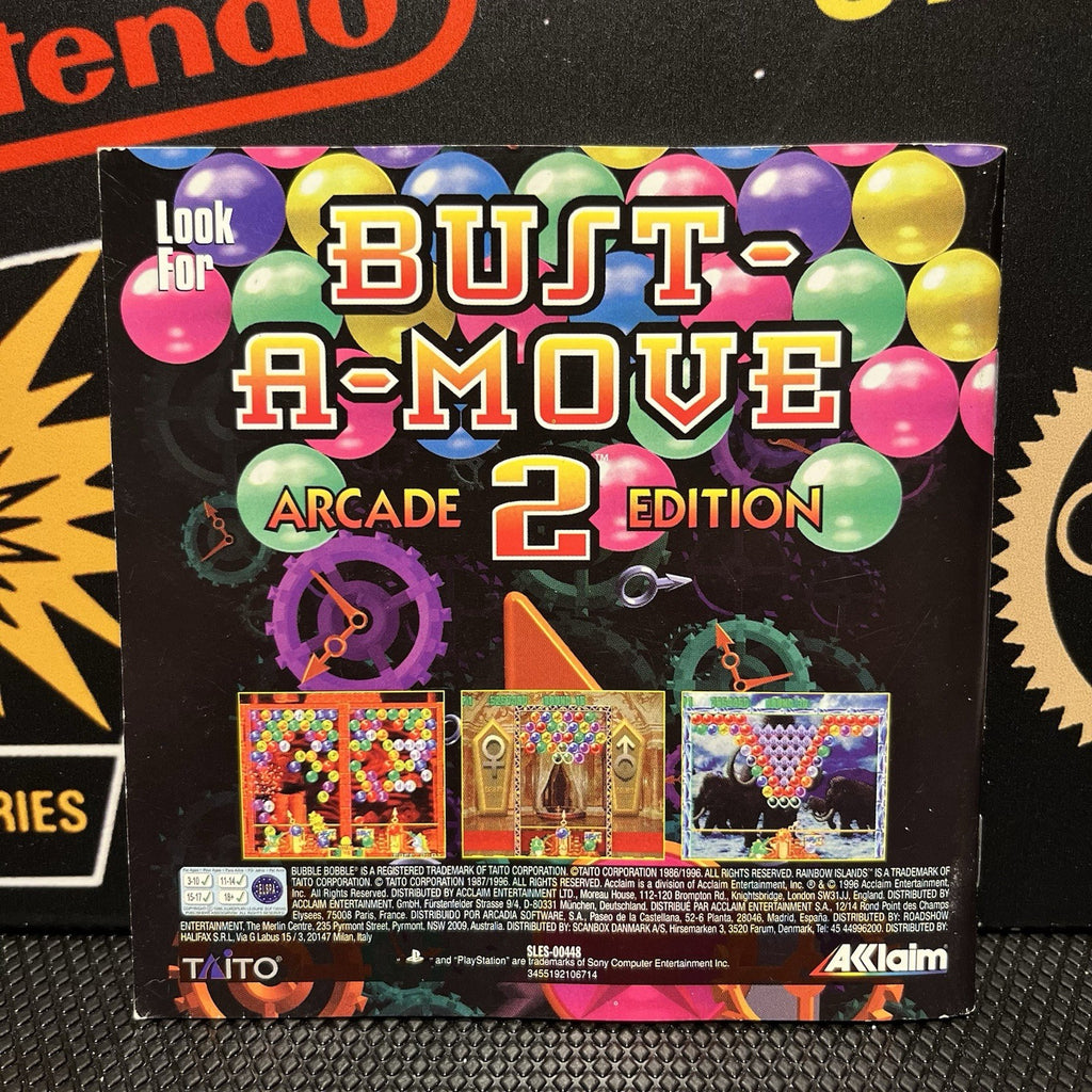 Bubble Bobble Also Featuring Rainbow Islands W.Manual PlayStation 1