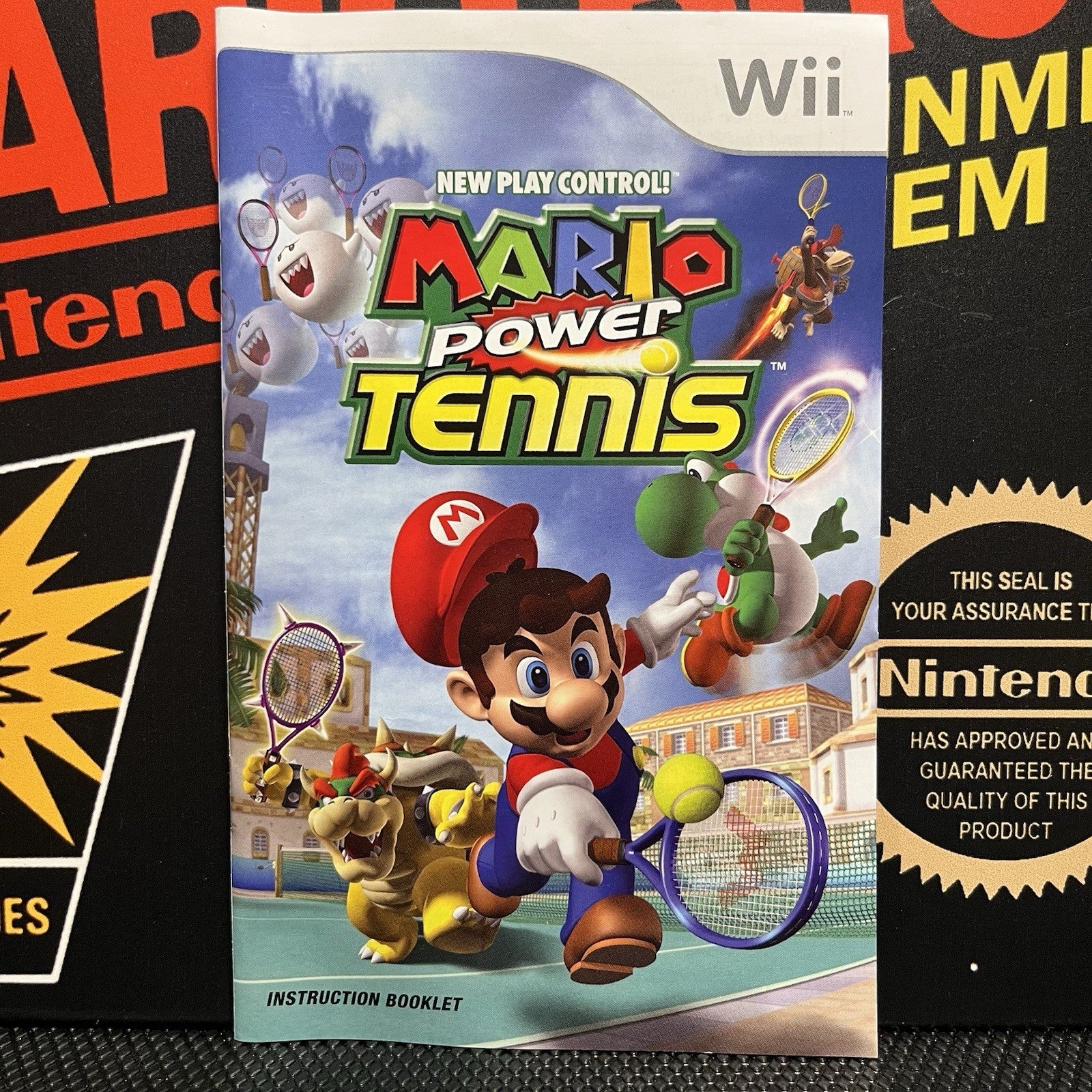 Mario Power Tennis W.Manual Nintendo Wii