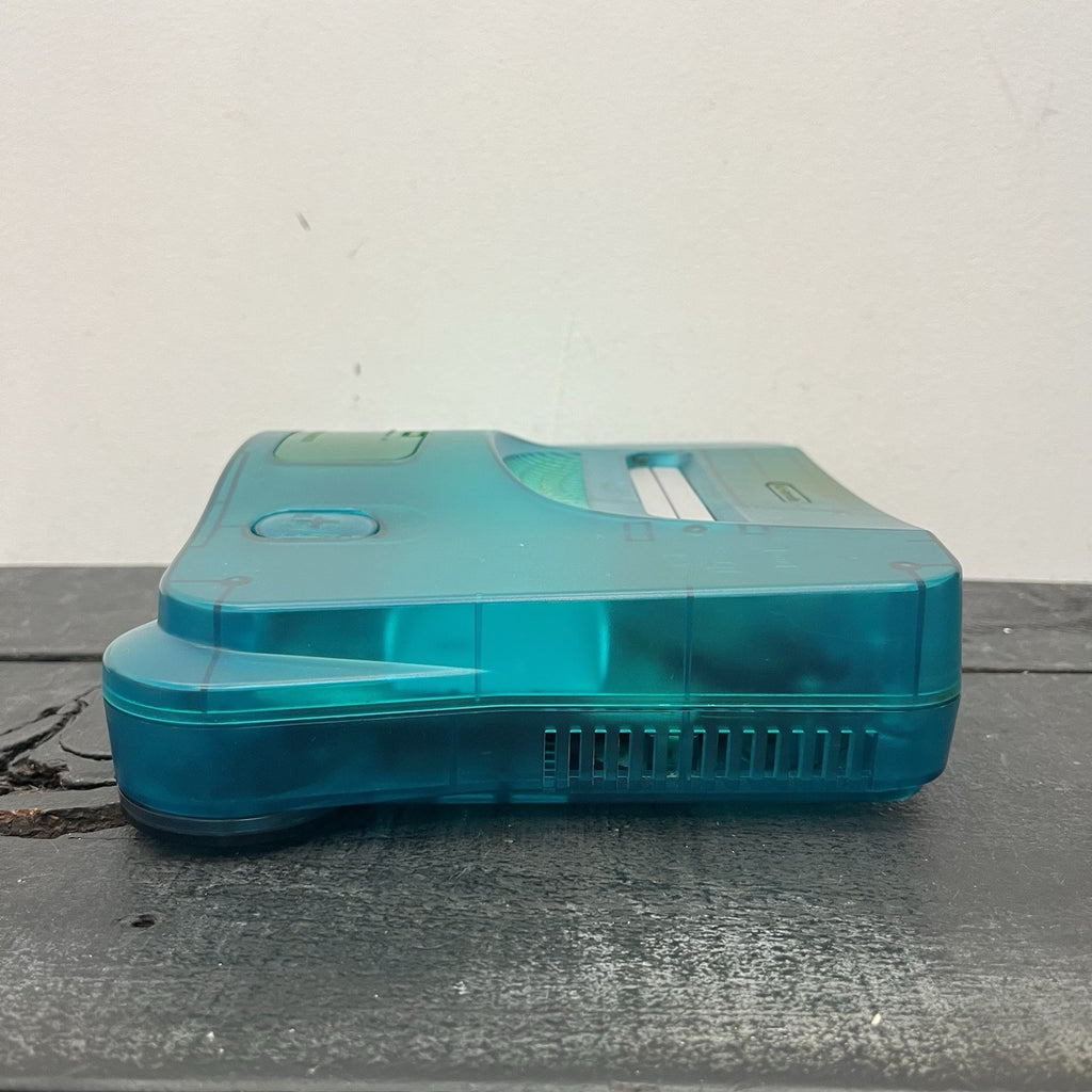 Nintendo 64 Funtastic Ice Blue Console With Matching Controller Game & Leads