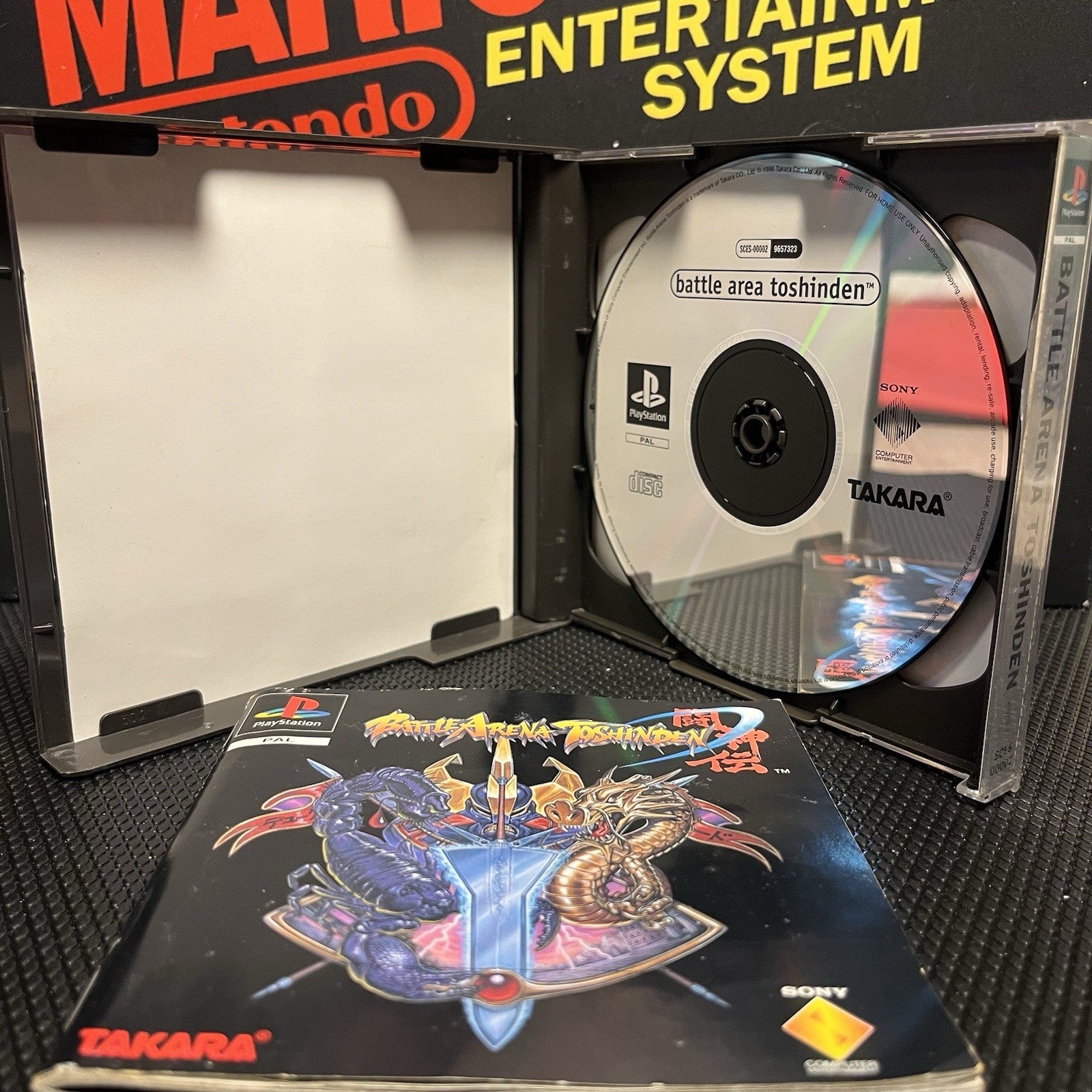 Battle Arena Toshinden W.Manual PlayStation 1