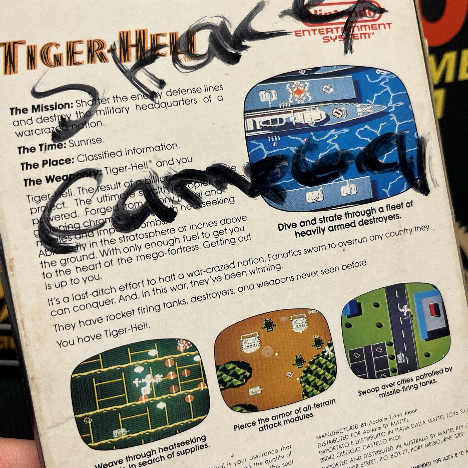 Tiger-Heli W.Box Nintendo Entertainment System