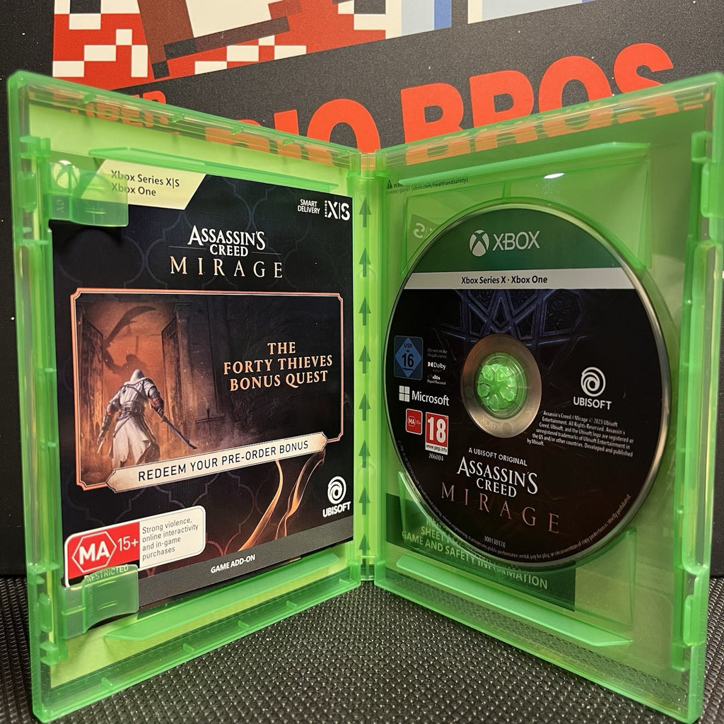 Assassin's Creed Mirage W.Manual Xbox One