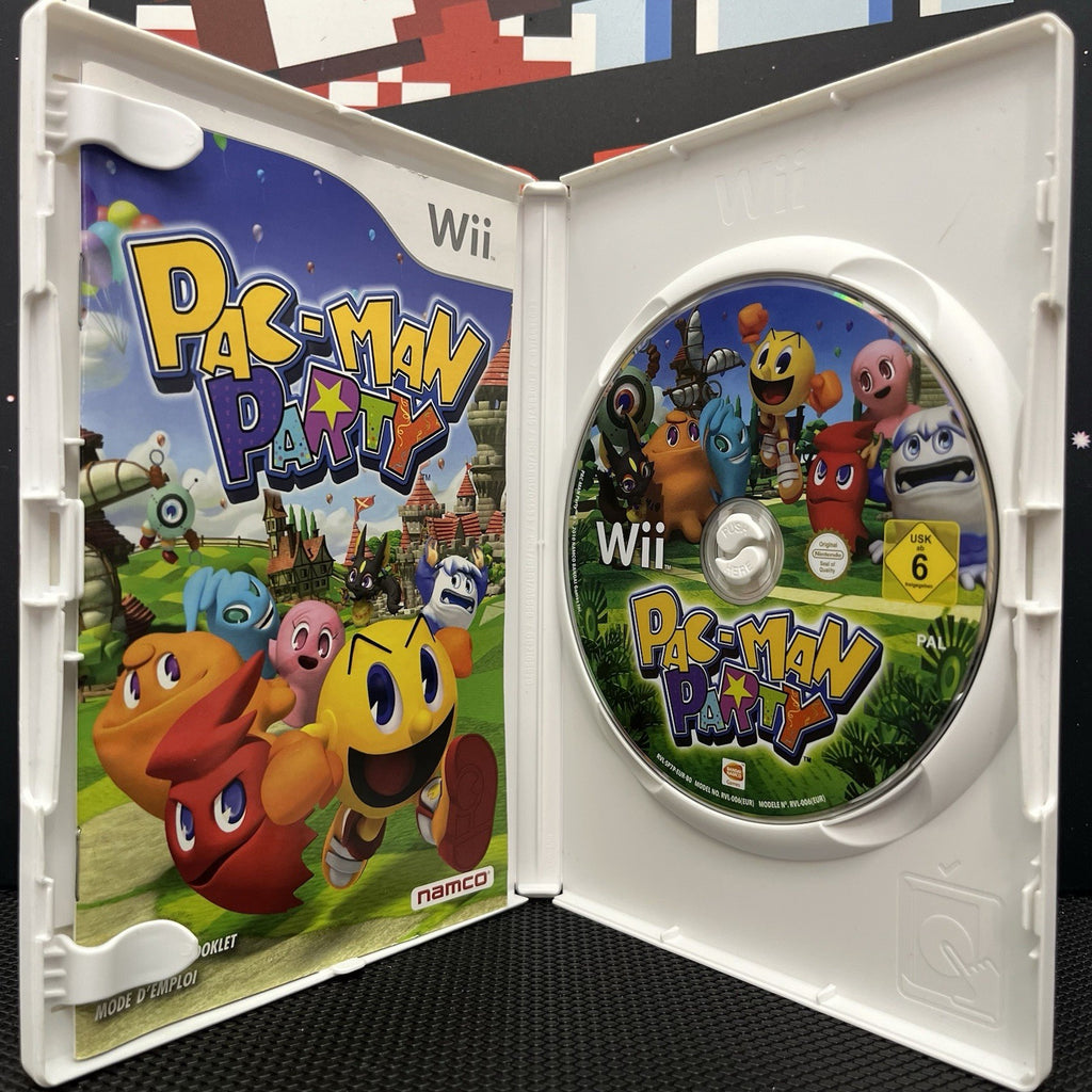 Pac-Man Party W.Manual Nintendo Wii PAL LIKE NEW