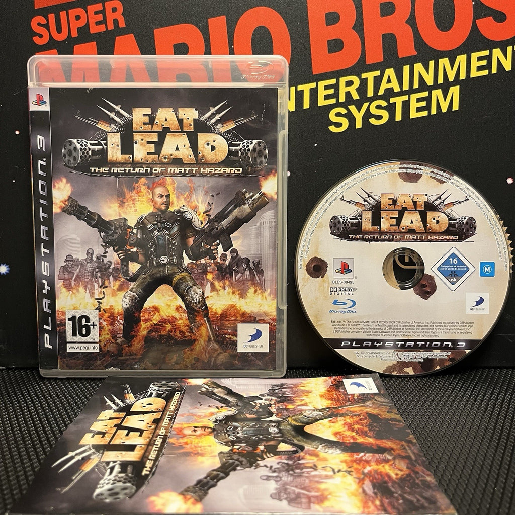 Eat Lead W.Manual PlayStation 3