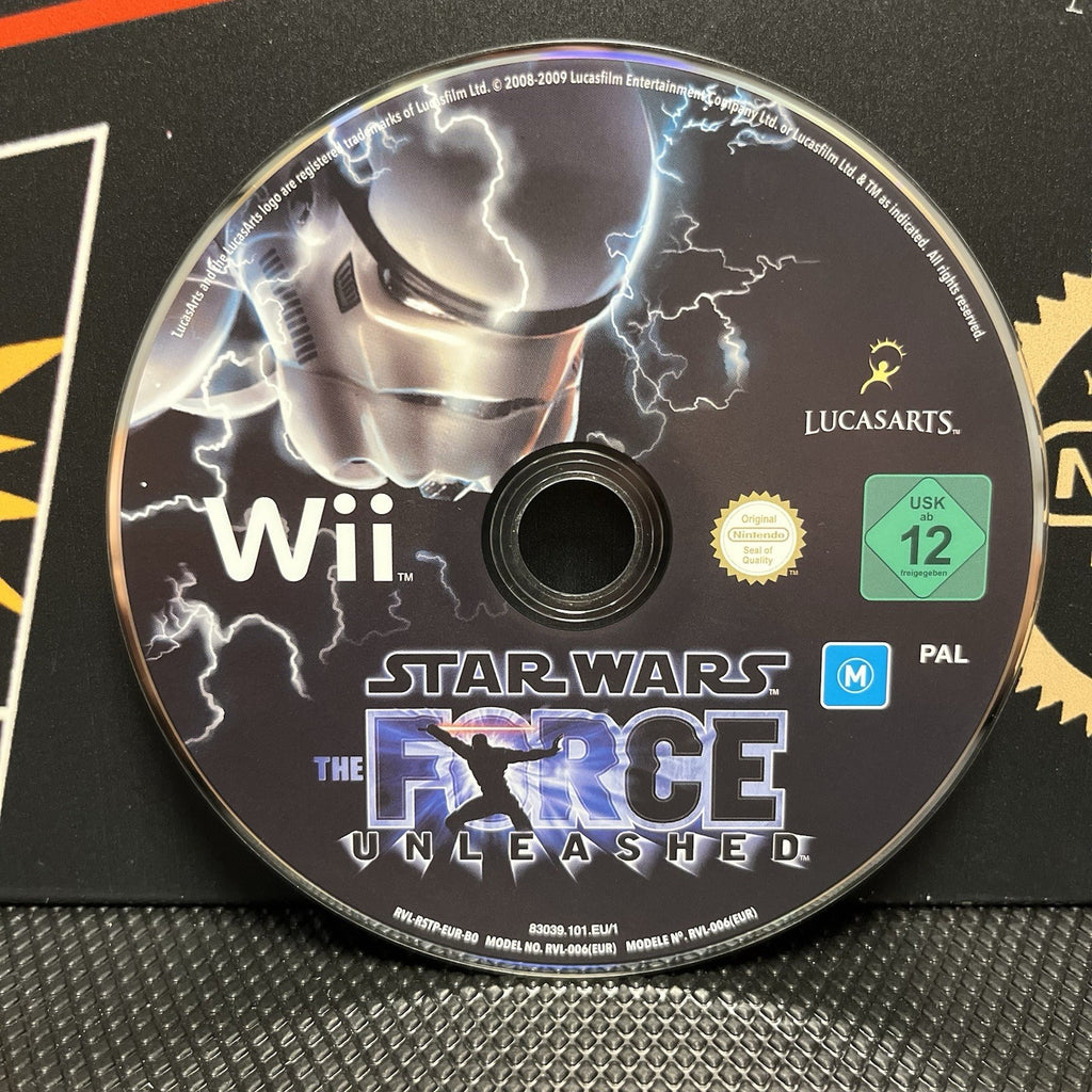 Star Wars The Force Unleashed W.Manual Nintendo Wii Wii U