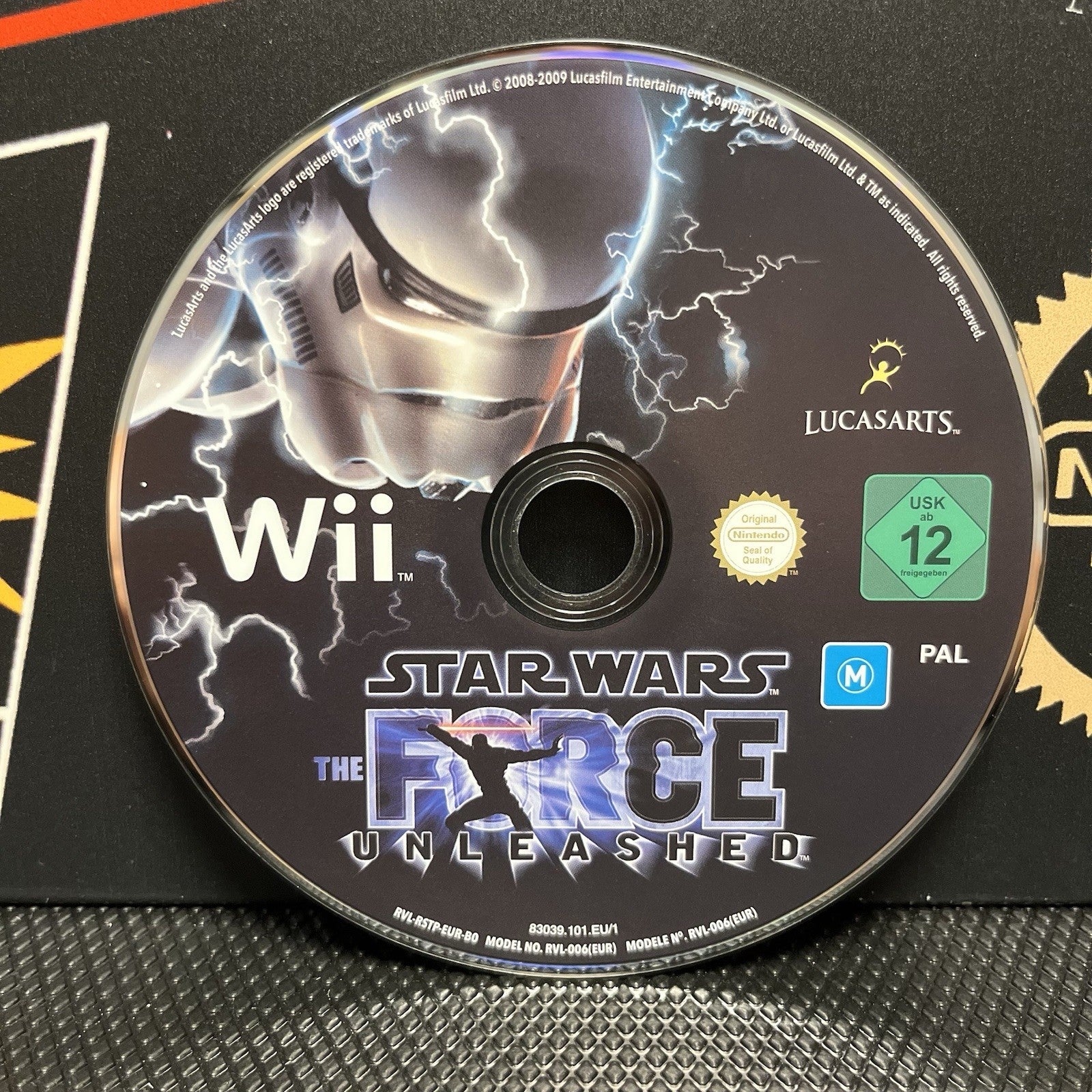Star Wars The Force Unleashed W.Manual Nintendo Wii Wii U