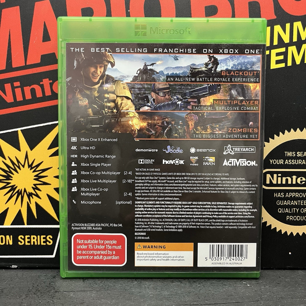 Call Of Duty Black Ops 4 Xbox One