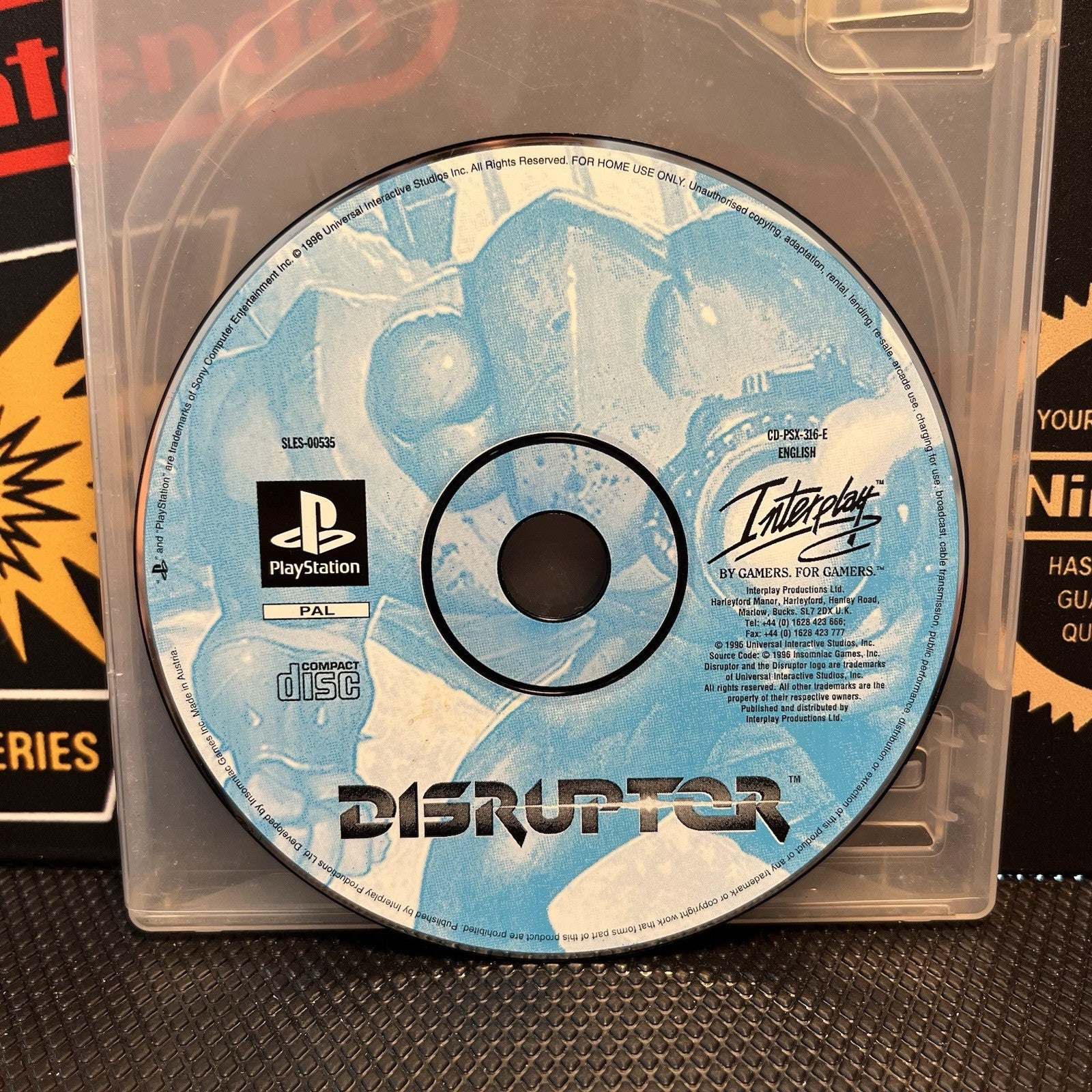 Disruptor Playstation PlayStation 1