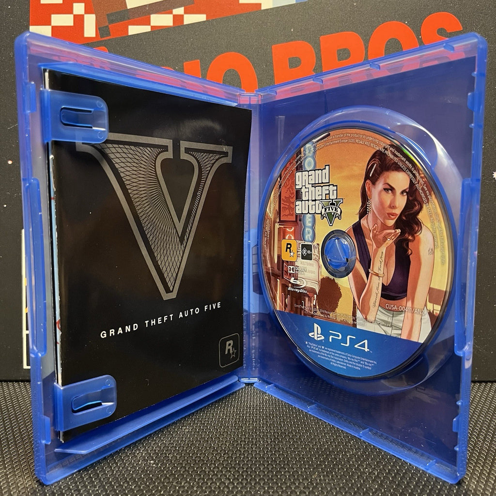 GTA V Premium Edition W.Map & Manual PlayStation 4