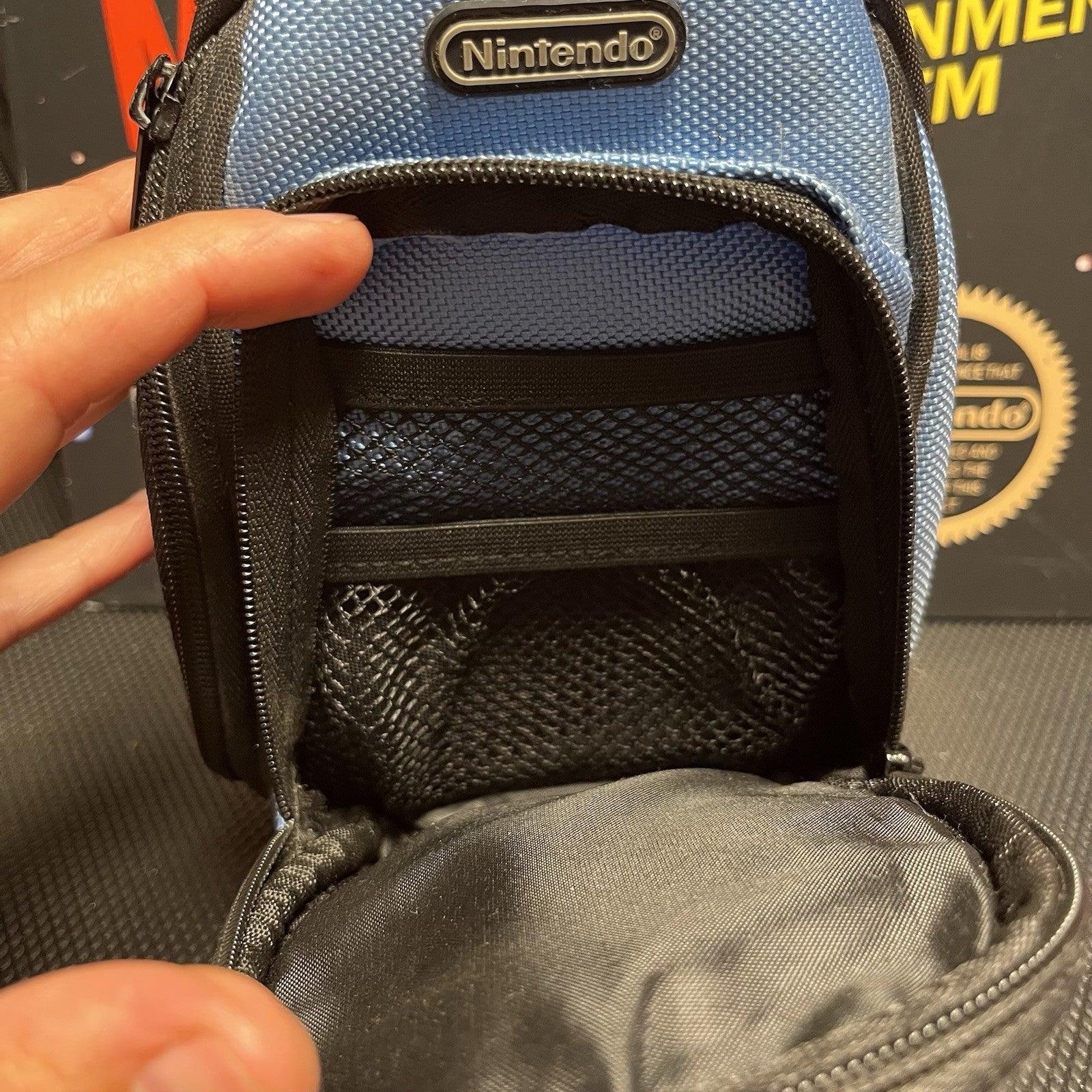Official Nintendo Super Mario Mini Backpack Gameboy Travel Case