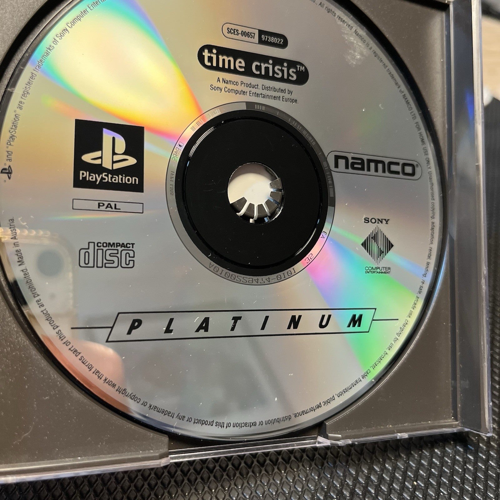 Time Crisis W.Manual PlayStation 1