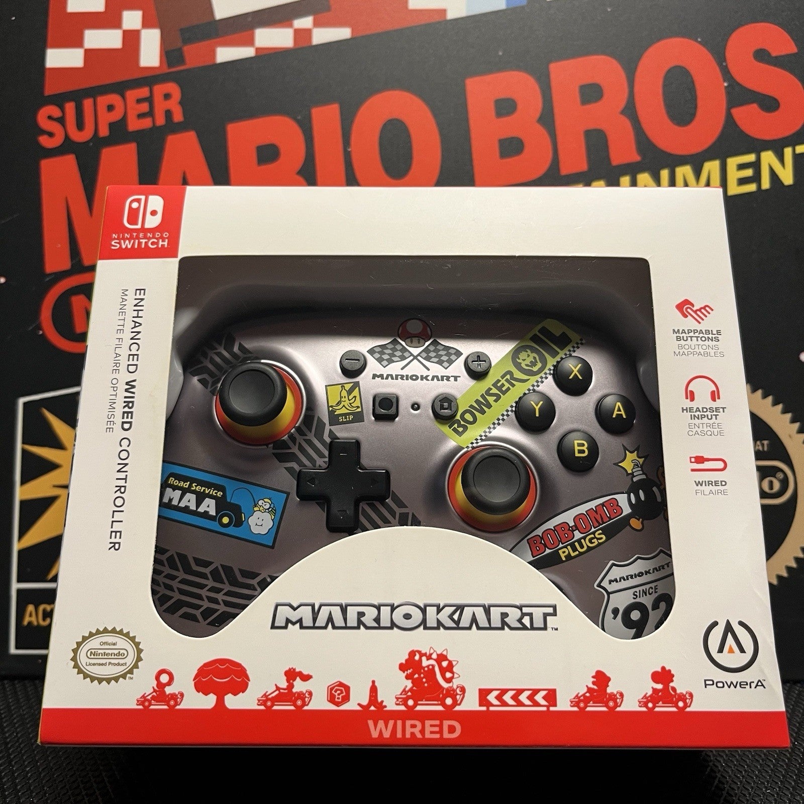 Power A Mario Kart Enhanced Wired Controller Nintendo Switch