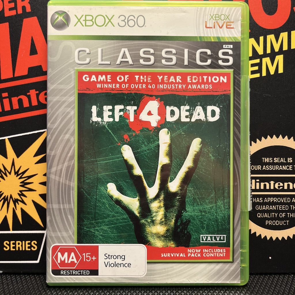Left 4 Dead Game Of The Year Edition W.Manual Xbox 360