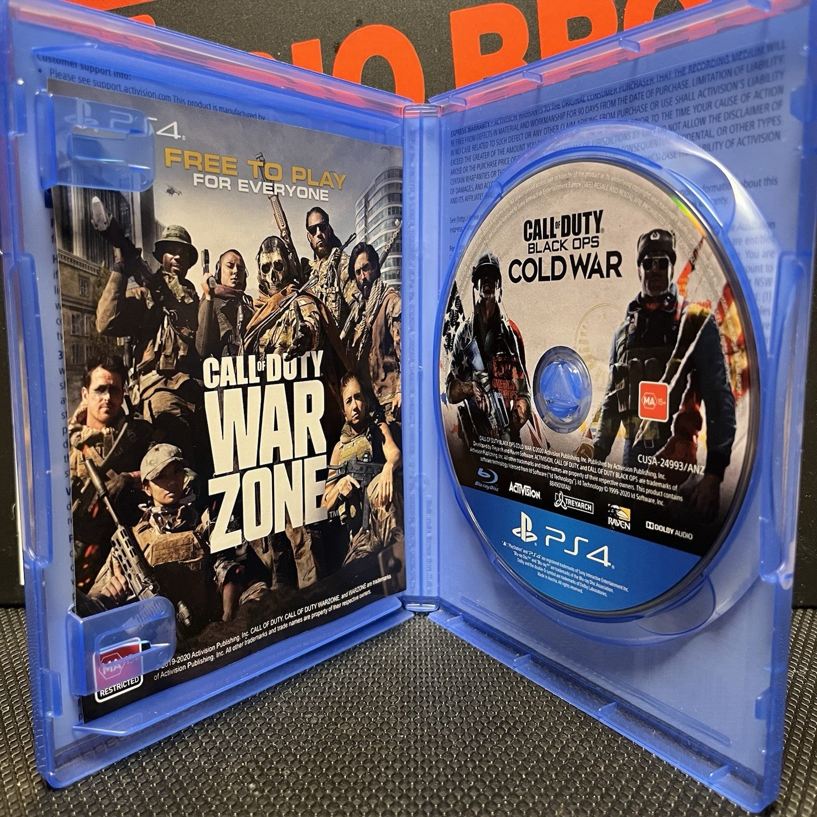 Call Of Duty Modern Warfare Vanguard & Cold War PlayStation 4
