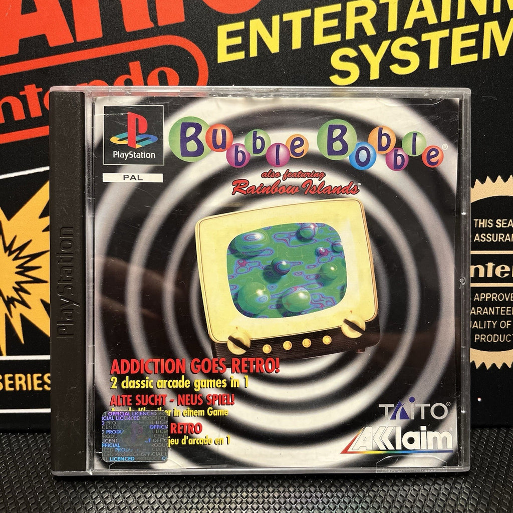 Bubble Bobble Also Featuring Rainbow Islands W.Manual PlayStation 1