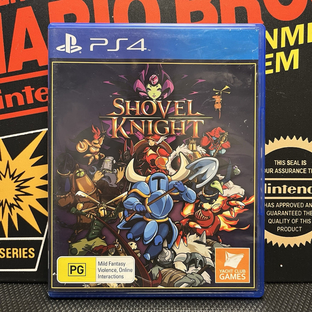 Shovel Knight W.Manual Playstation 4 PS4