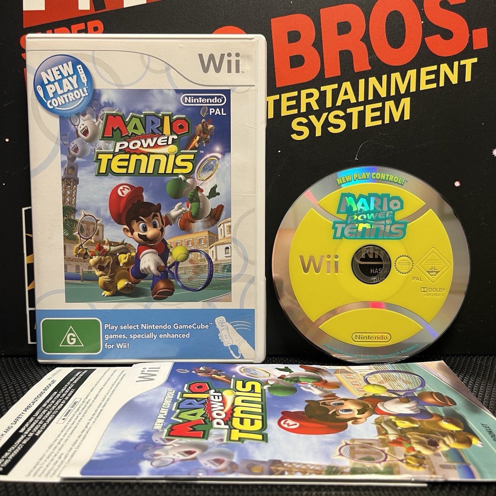 Mario Power Tennis W.Manual Nintendo Wii