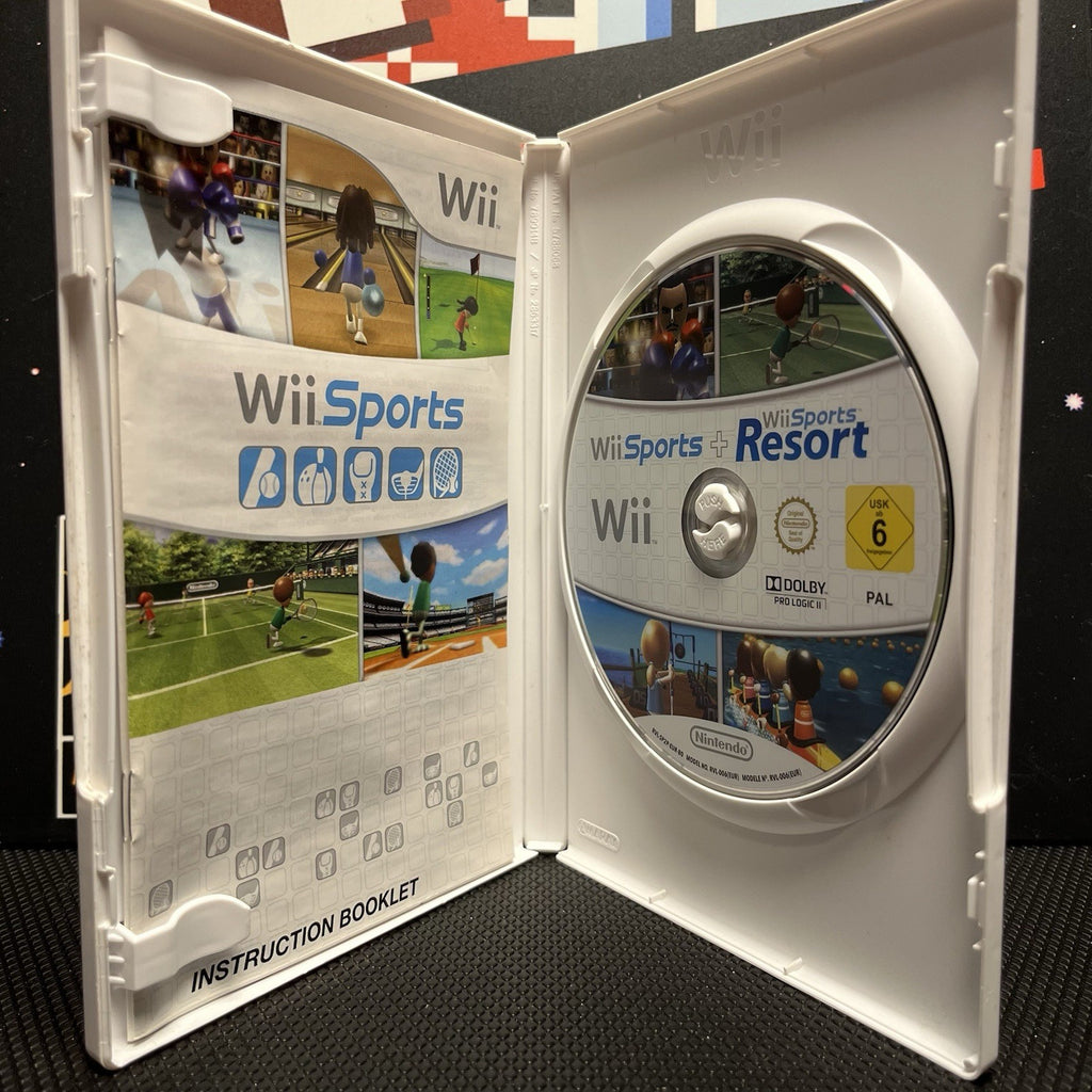 Wii Sports & Wii Sports Resort W.Manual Nintendo Wii Wii U