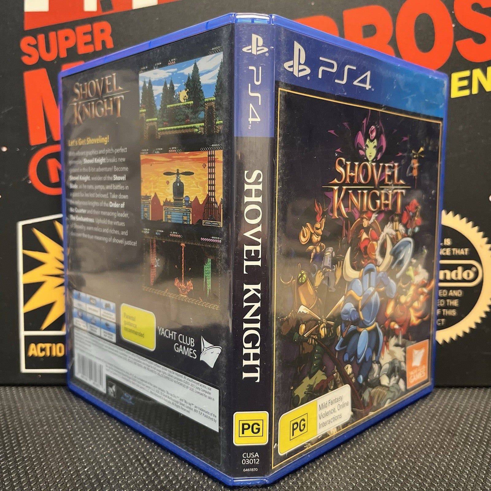 Shovel Knight W.Manual Playstation 4 PS4