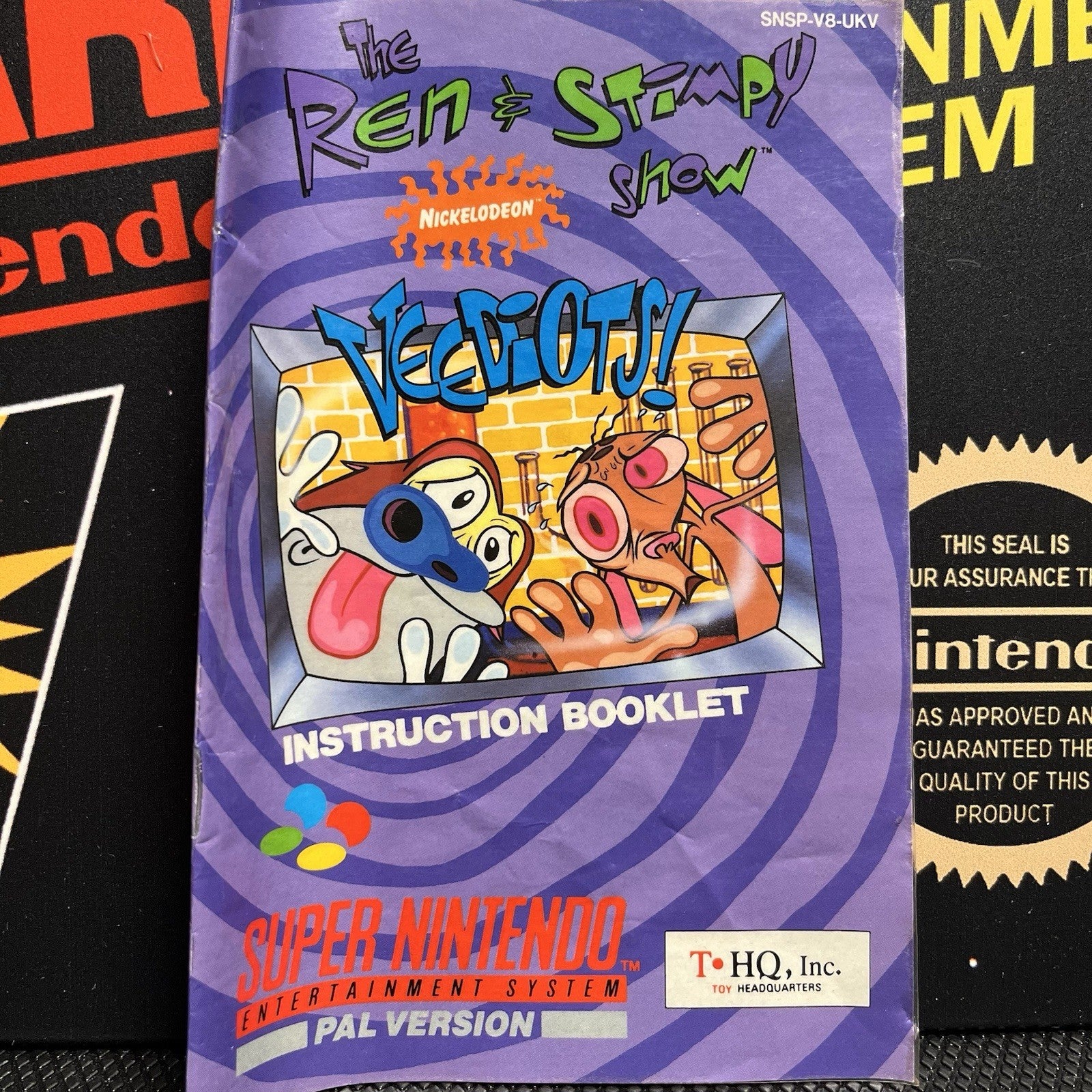 The Ren & Stimpy Show Veediots! Super Nintendo Entertainment System