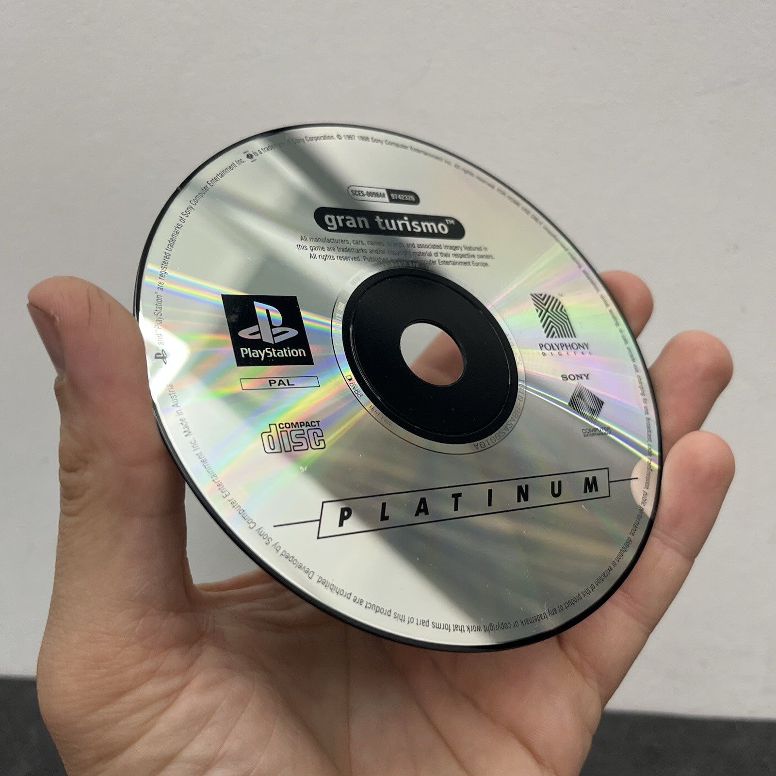 Playstation PS1 Console SCPH-9002 with controller,game, memory card & cables