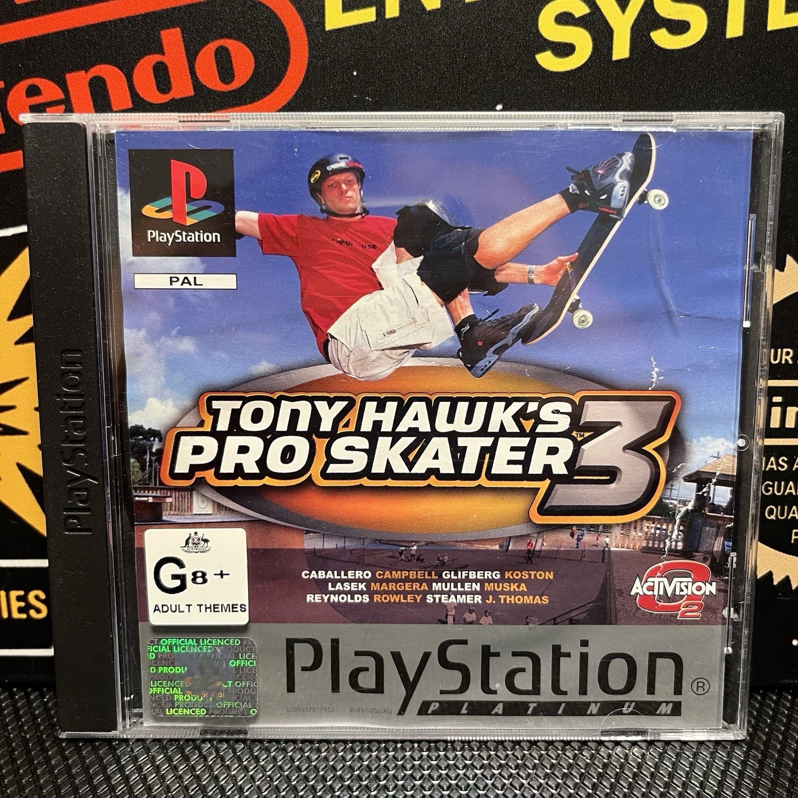 Tony Hawk's Pro Skater 3  W.Manual PlayStation 1