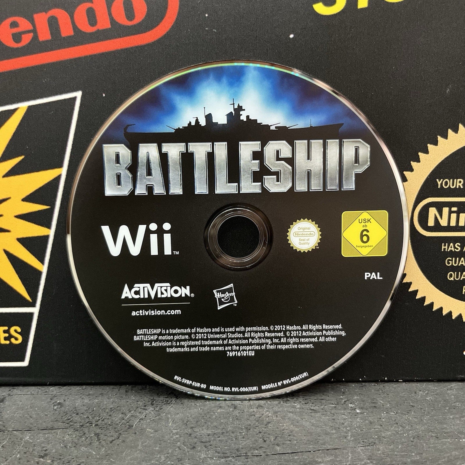 Battleship W.Manual Nintendo Wii Wii U