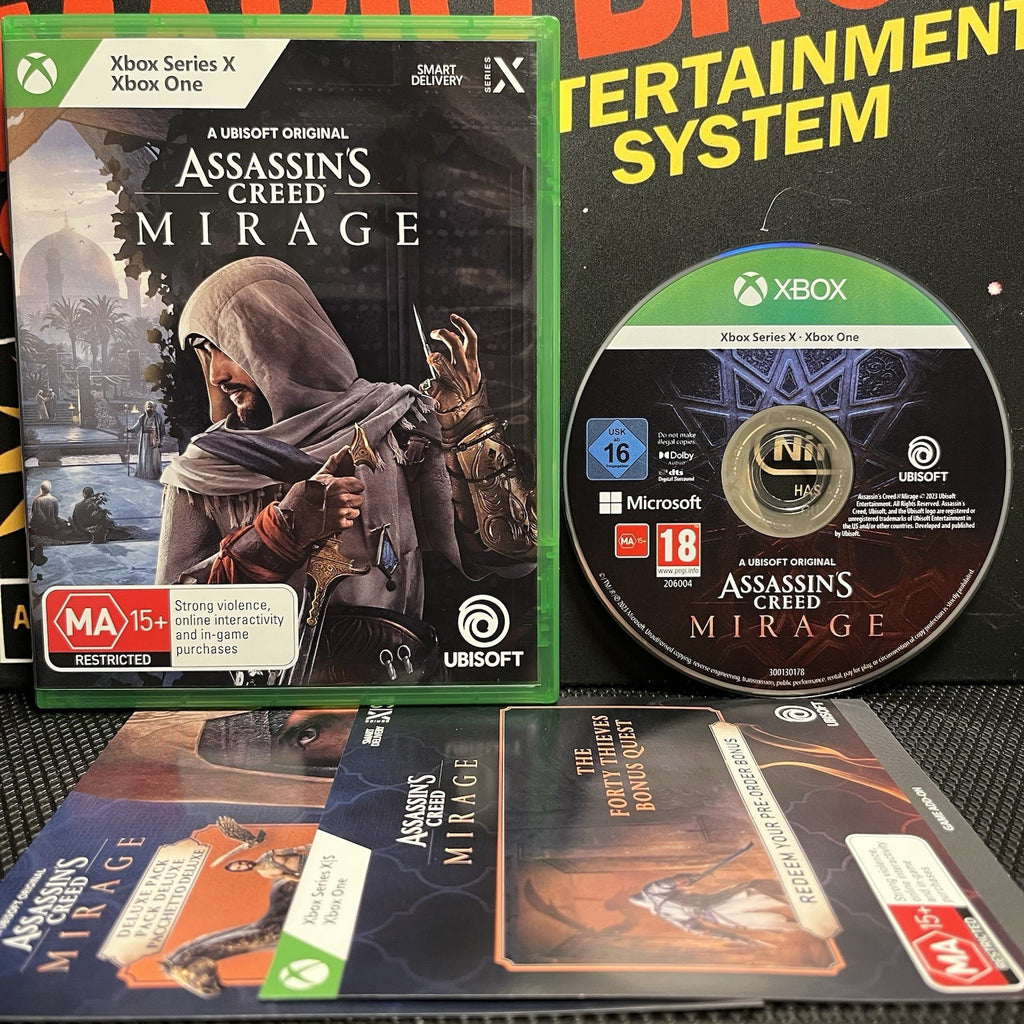 Assassin's Creed Mirage W.Manual Xbox One