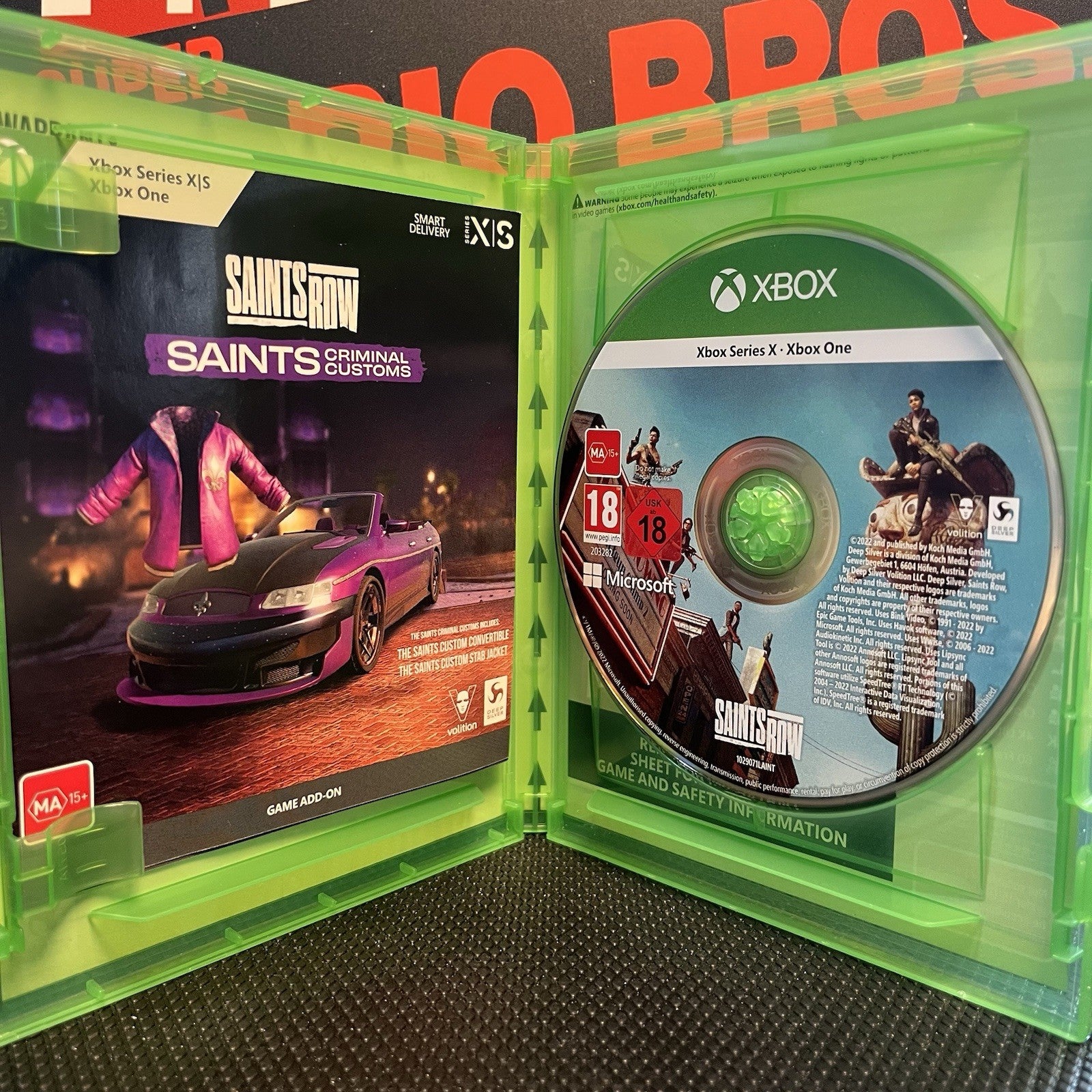 Saint Row Criminal Customs Edition W.DLC'S Xbox One Xbox Series X