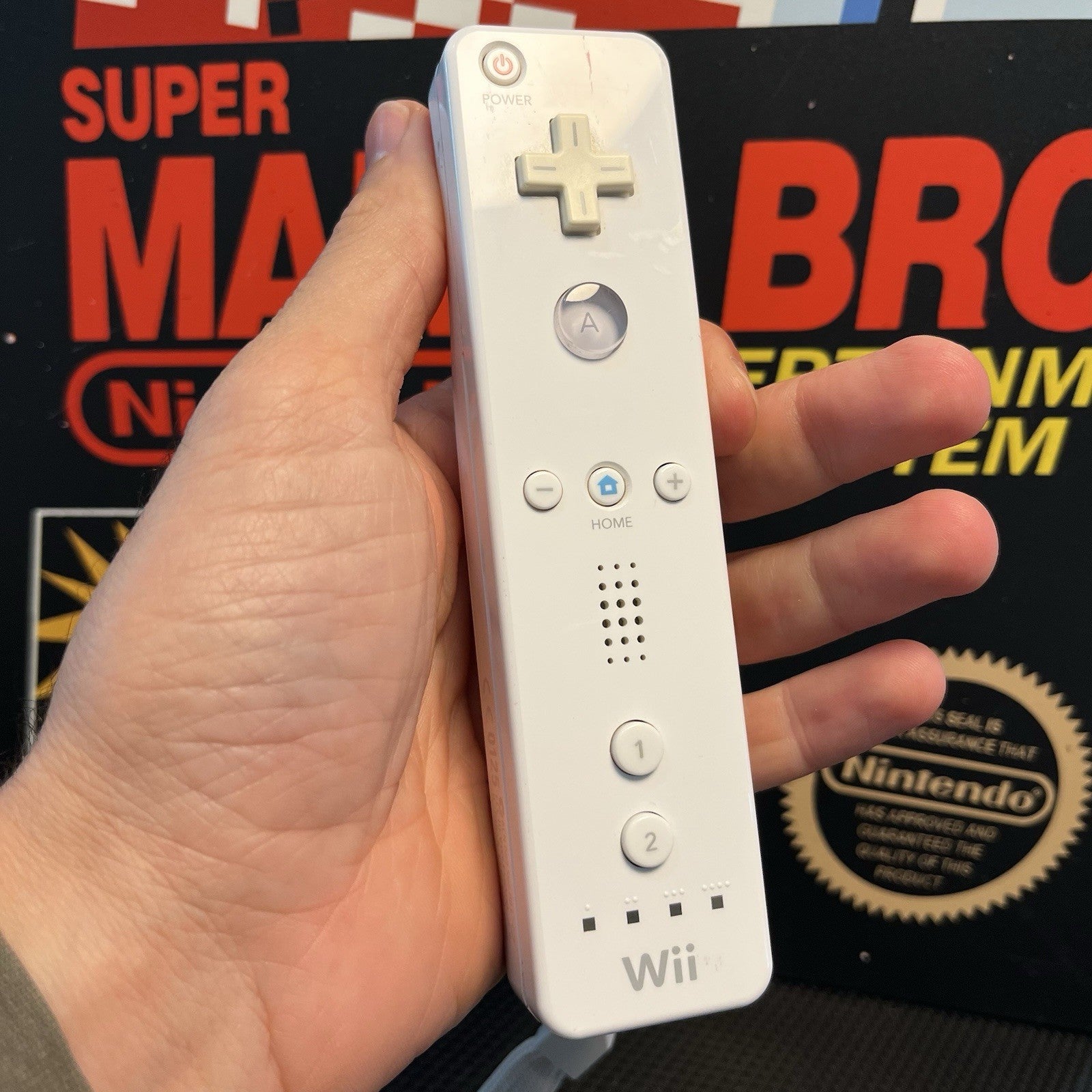 Official Nintendo Wii Remote Controller White