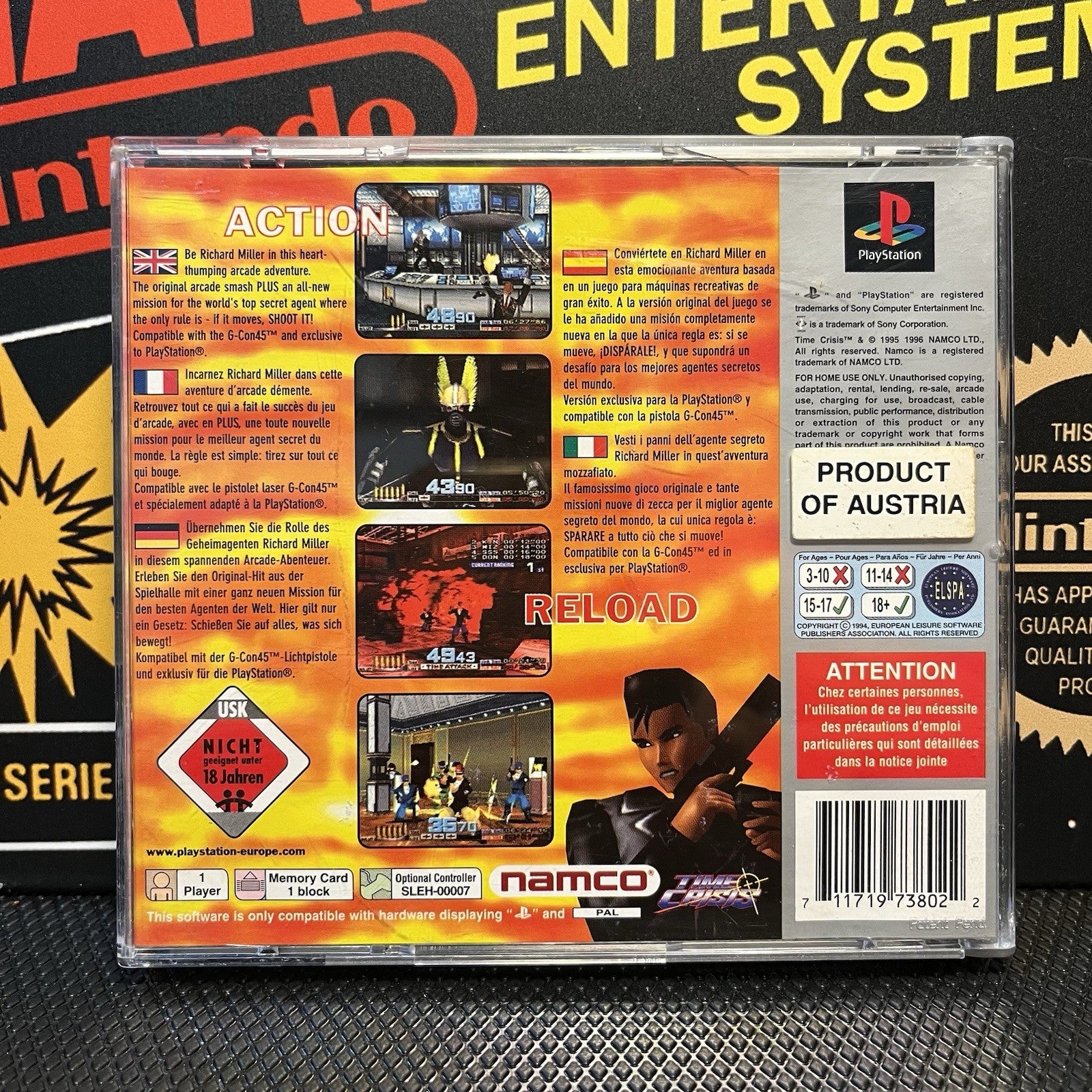 Time Crisis W.Manual PlayStation 1