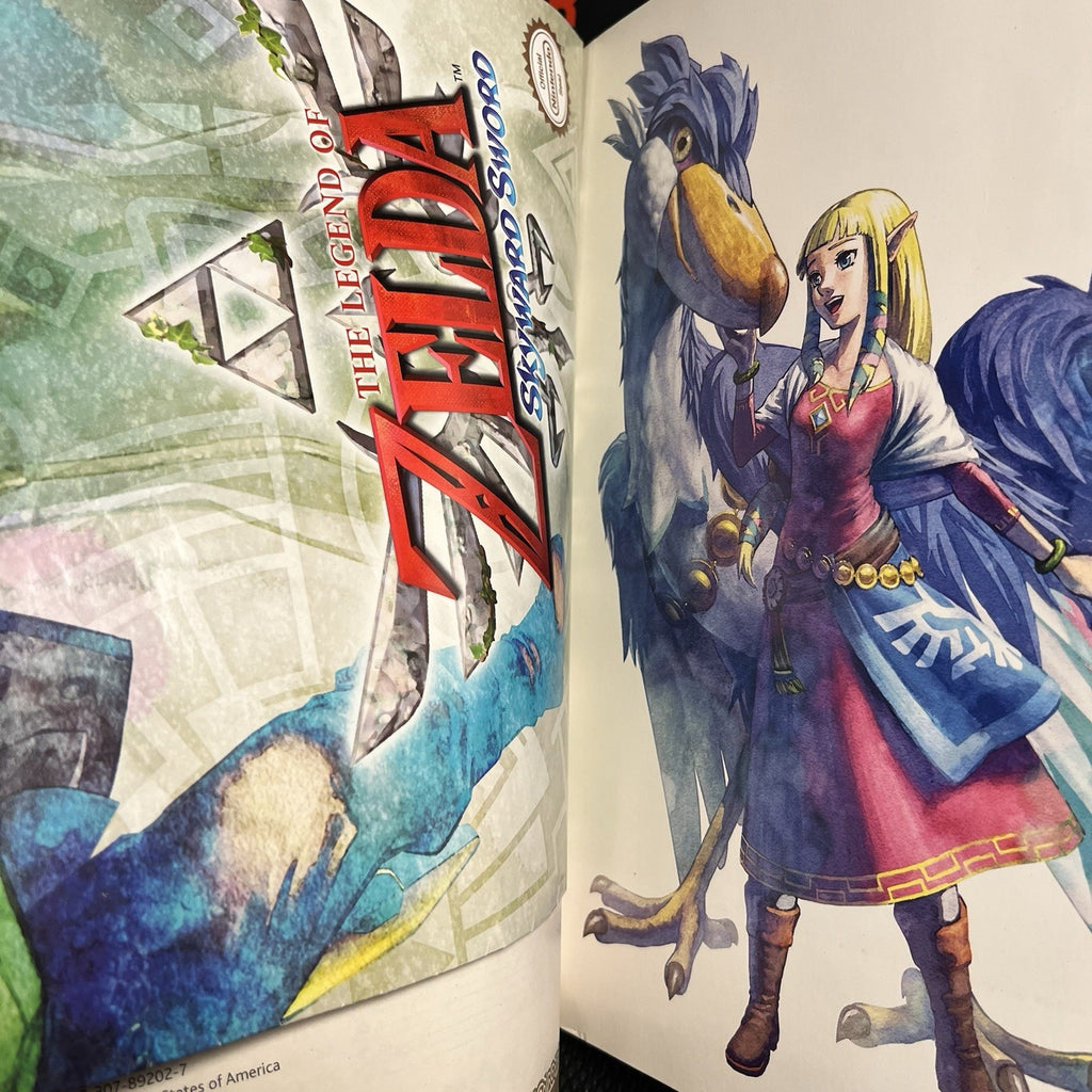 The Legend Of Zelda Skyward Sword Premiere Edition Guide W.Poster